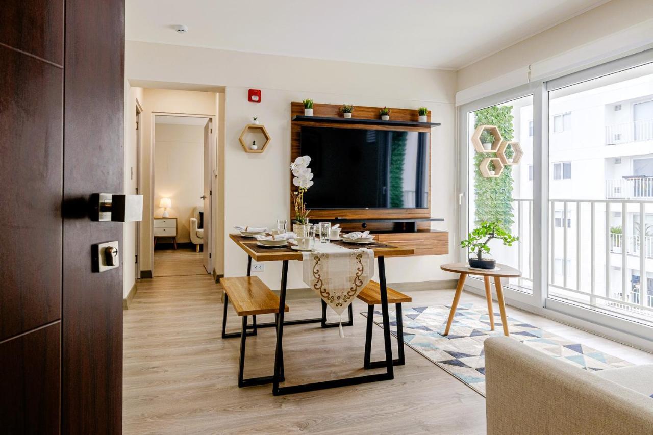 Peaceful 2Br Apartment W Balconies N Parking Distretto di Distretto di Lima Esterno foto